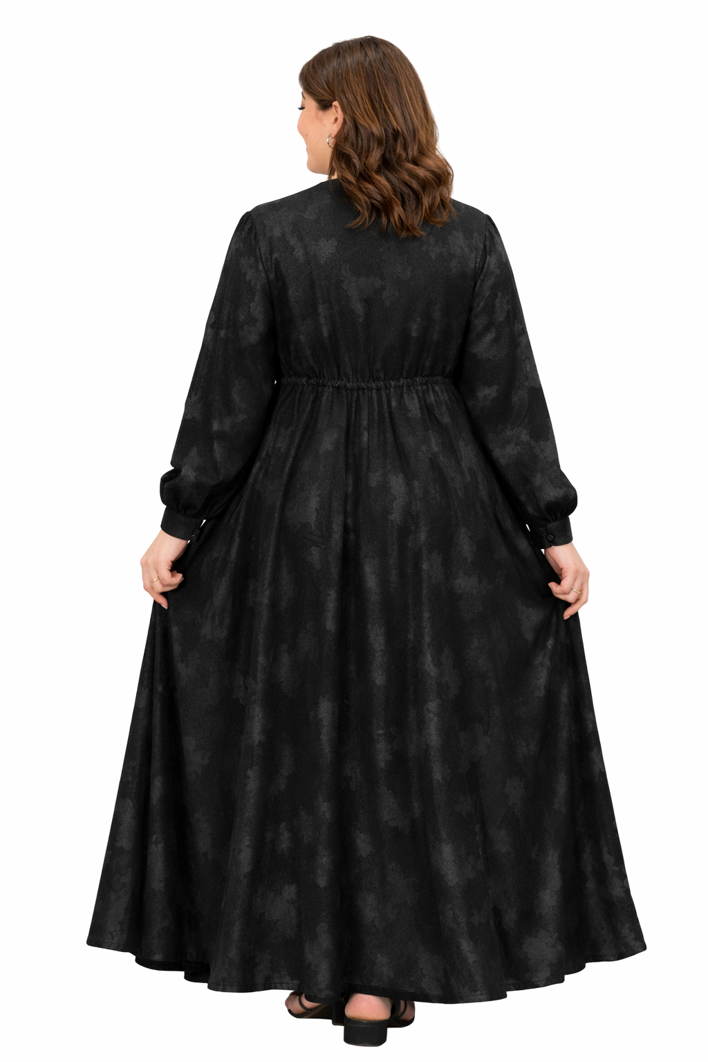 Elegant Black Abaya