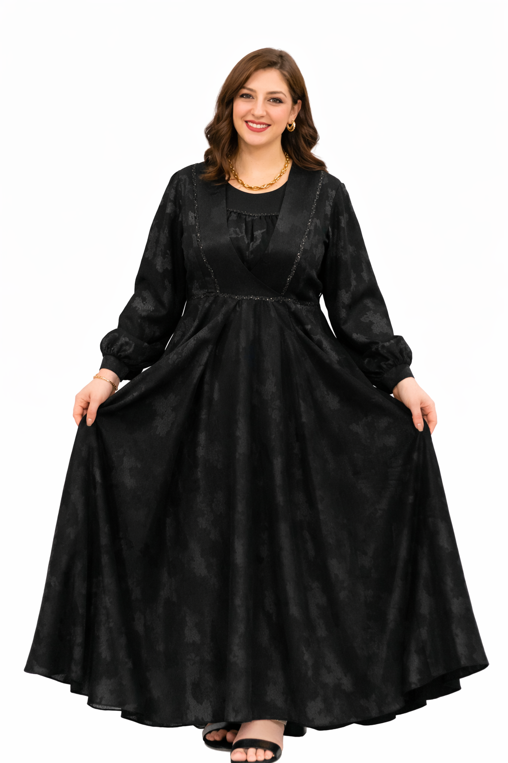 Elegant Black Abaya