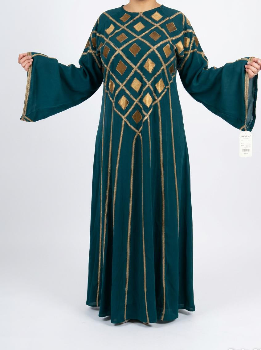 Geometric Luxe Abayas